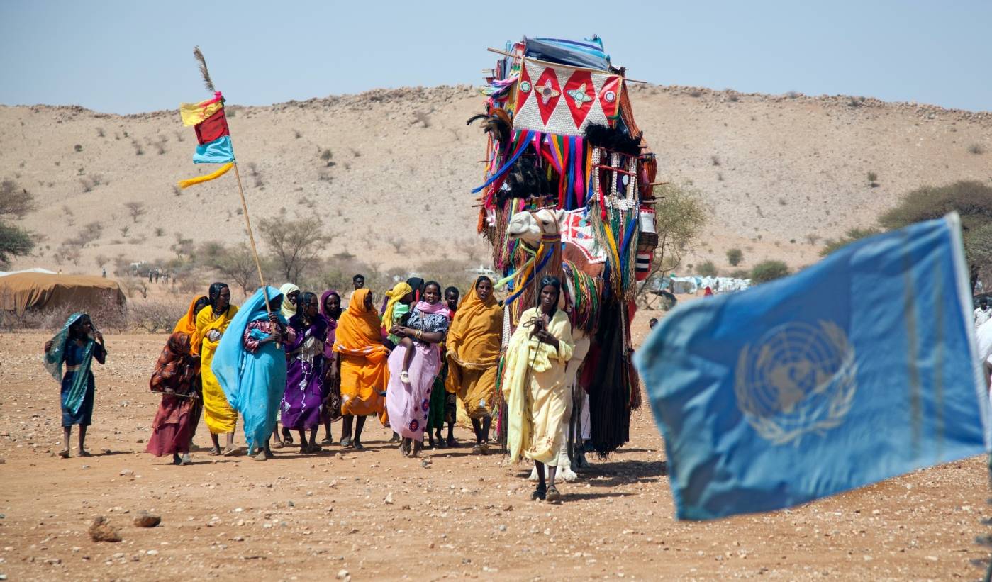 Det finns många internflyktingar i Sudan. Foto: UN Photo/Albert González Farran.